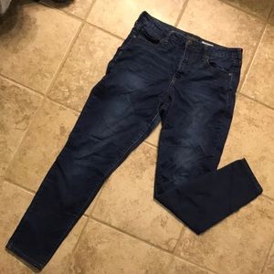 High waisted jegging